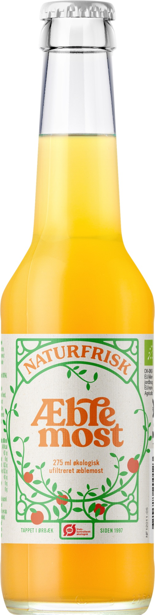 Naturfrisk Æblemost - 27.5 cl