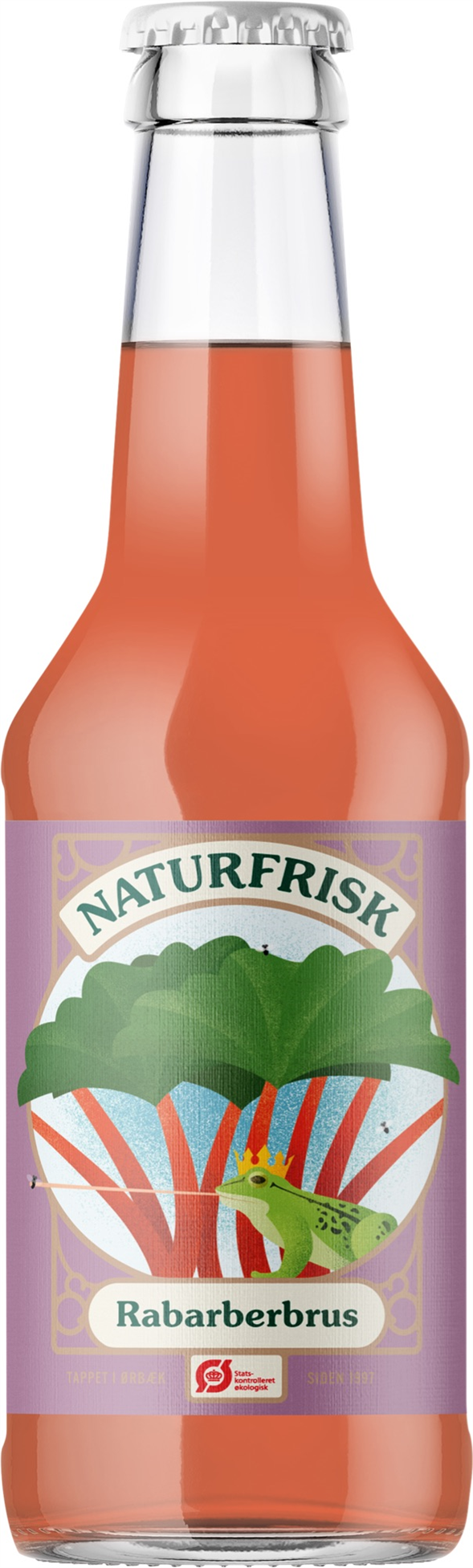 Naturfrisk Rabarberbrus - 25 cl