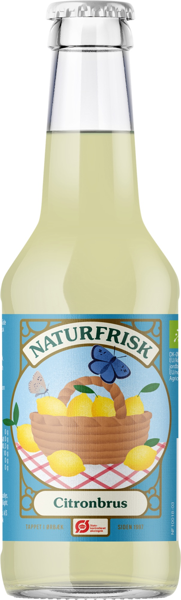 Naturfrisk Citronbrus - 25 cl