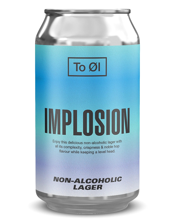 Implosion lager 0,5% 0.33 l