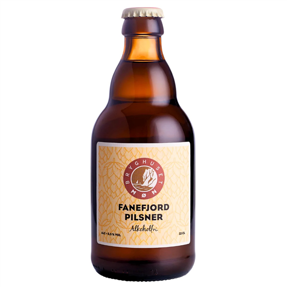 Fanefjord Pilsner 0,5 % - Møn Bryghus 33 cl