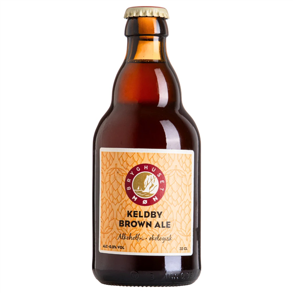 Keldby Brown Ale 0,5 % - Møn Bryghus 33 cl