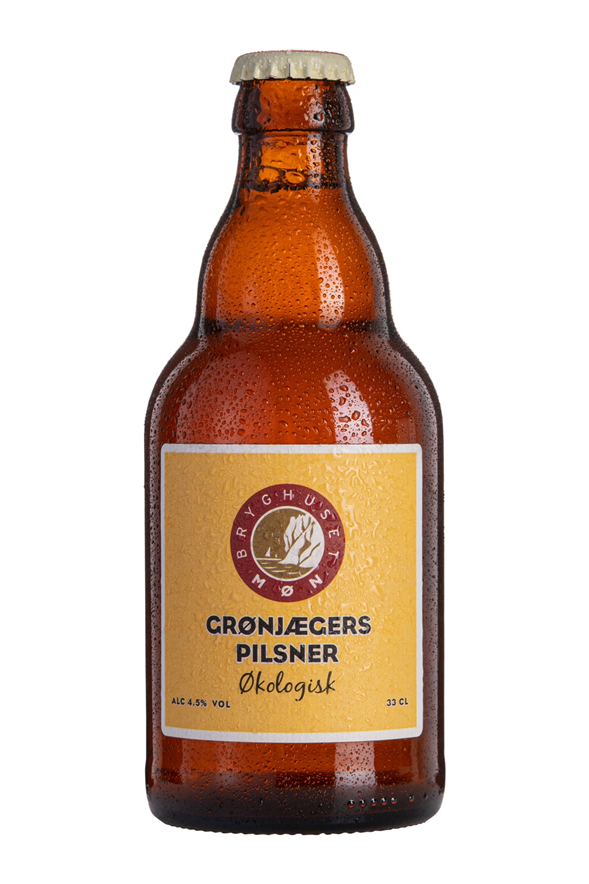 Grønjægers Pilsner - Møn Bryghus 33 cl
