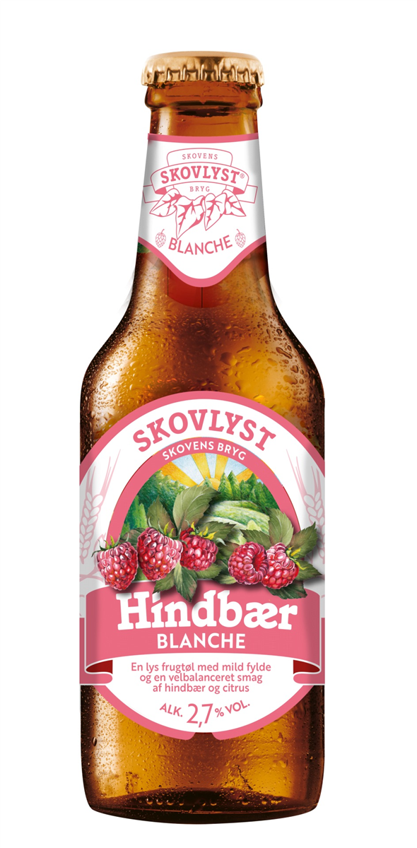 Skovlyst Hindbær Blanche 0.25 l